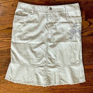 WHBM Skirt Embroidered